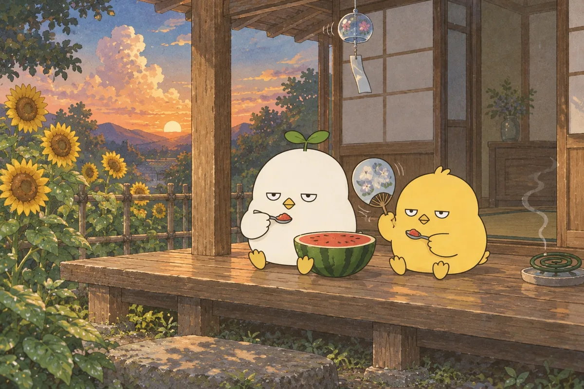7月 スイカ
