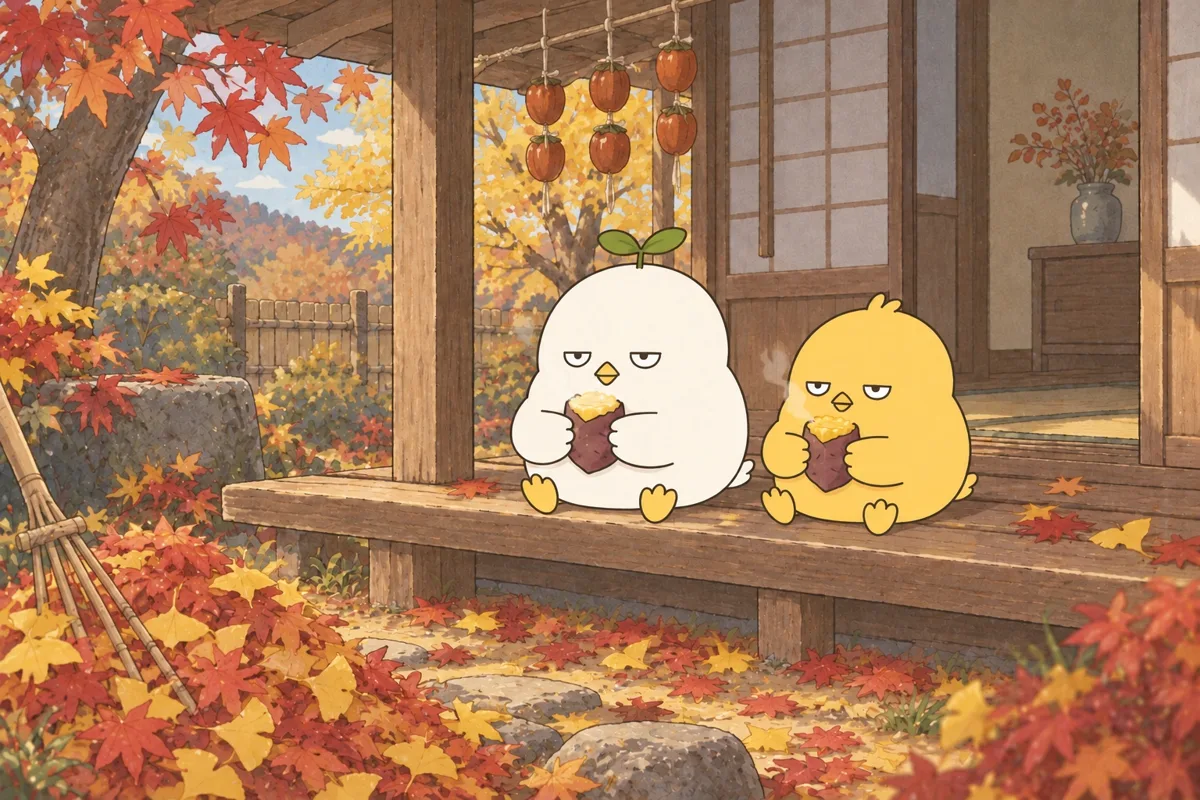 11月 焼き芋